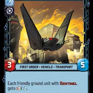 Kylo Ren's Command Shuttle -STWU SEC Ingles