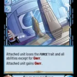 Exiled from the Force Foil -STWU SEC Ingles