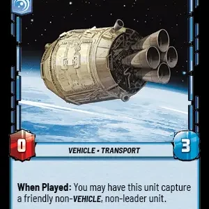 Escape Pod foil -STWU SEC Ingles
