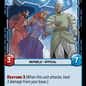 Alderaanian Envoys Foil -STWU SEC Ingles