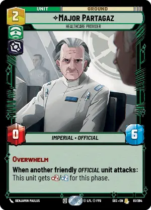 Major Partagaz -STWU SEC Ingles