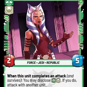 Ahsoka Tano Foil -STWU SEC Ingles
