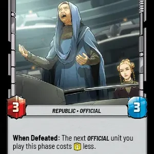 Inspiring Senator Foil -STWU SEC Ingles