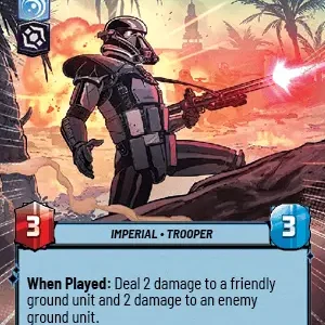 Death Trooper HyperSpace Foil -STWU SEC Ingles