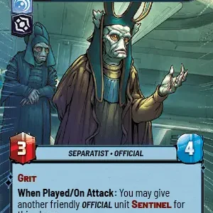 Nute Gunray HyperSpace -STWU SEC Ingles