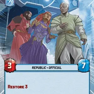 Alderaanian Envoys HyperSpace foil -STWU SEC Ingles