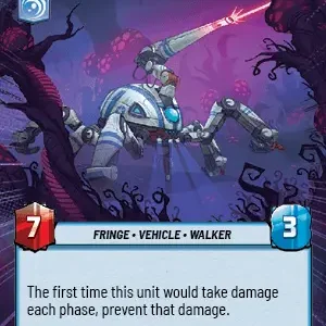 Umbaran Mobile Cannon HyperSpace Foil -STWU SEC Ingles