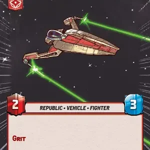 Republic Aurek Starfighter HyperSpace -STWU SEC Ingles