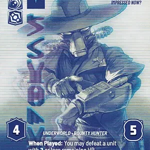 Cad Bane Prestige Foil -STWU SEC Ingles