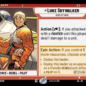 Luke Skywalker STWU JTL Ingles
