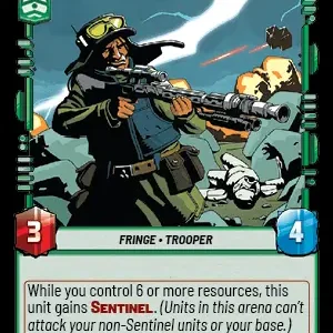 Homestead Militia Foil STWU JTL Ingles