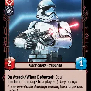 First Order Stormtrooper STWU JTL Ingles