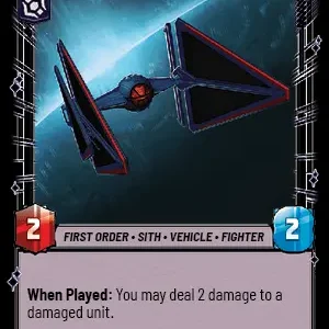 TIE Dagger Vanguard STWU JTL Ingles