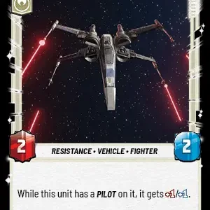 Resistance X-Wing STWU JTL Ingles