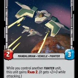 Flanking Fang Fighter STWU JTL Ingles