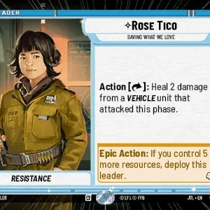 Rose Tico Hyperspace STWU JTL Ingles