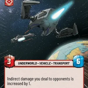 Hunting Aggressor Hyperspace Foil STWU JTL Ingles