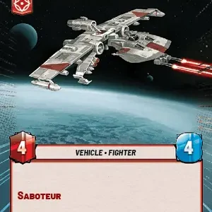 Orbiting K-Wing Hyperspace STWU JTL Ingles