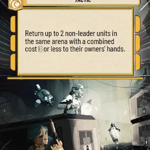 Sweep the Area Hyperspace Foil STWU JTL Ingles