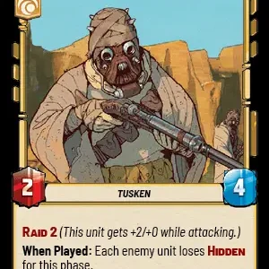 Tusken Tracker STWU LOF INGLES