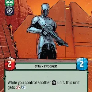 Sith Legionnaire HYPERSPACE STWU OF INGLES