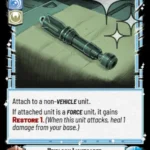 Heirloom Lightsaber FOIL STWU LOF INGLES