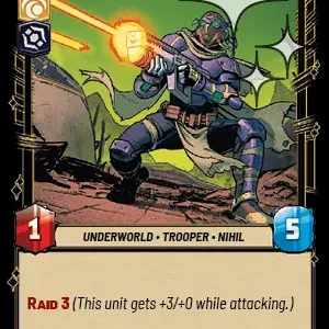 Nihil Marauder STANDARD FOIL STWU LOF INGLES