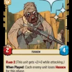 Tusken Tracker STANDARD FOIL STWU LOF INGLES