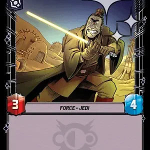 Fallen Jedi FOIL STWU LOF INGLES