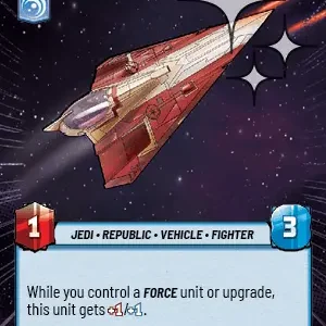 Padawan Starfighter HYPERSPACE FOIL STWU LOF INGLES