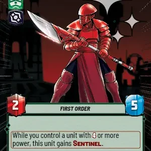 Praetorian Guard HYPERSPACE FOIL STWU LOF INGLES