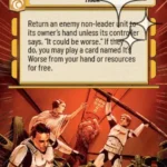 A Precarious Predicament HYPERSPACE FOIL STWU LOF INGLES