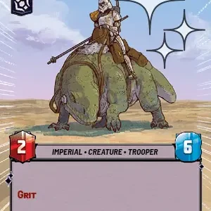 Sandtrooper Cavalry HYPERSPACE FOIL STWU LOF INGLES