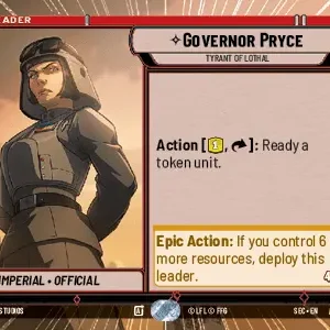 Governor Pryce HyperSpace -STWU SEC Ingles