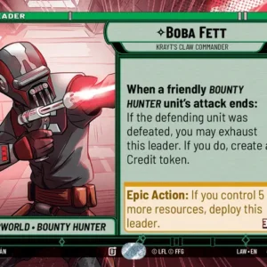 Boba Fett - Krayt's Claw Commander - A Lawless Time (LAW) HyperSpace