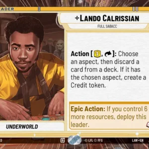 Lando Calrissian - Full Sabacc Leader - A Lawless Time (LAW) HyperSpace