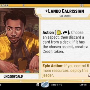 Lando Calrissian - Full Sabacc Leader - A Lawless Time (LAW)