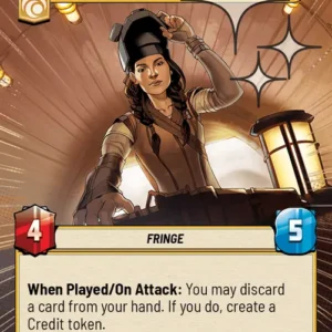 Bix Caleen - Selling Scrap – A Lawless Time (LAW) HyperSpace Foil