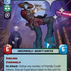 Cade Bane - Now It's My Turn - A Lawless Time (LAW) HyperSpace Foil