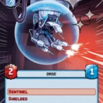 Droid Laser Turret – A Lawless Time (LAW) HyperSpace Foil