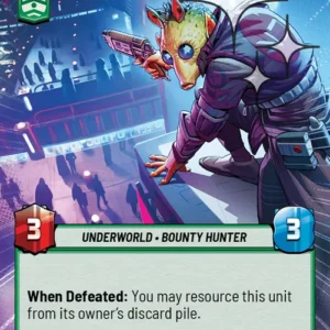 Expendable Mercenary – A Lawless Time (LAW) HyperSpace Foil