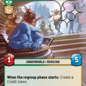 The Max Rebo Band - Jatz-Wailers - A Lawless Time (LAW) HyperSpace Foil