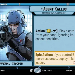 Agent Kallus - Reconsider Your Allegiance Leader - A Lawless Time (LAW)